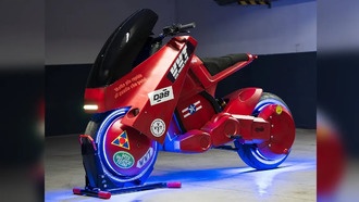 3D-печатный мотоцикл в стиле аниме «Акира»: уникальный подарок для J Balvin