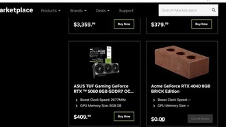 NVIDIA на своем сайте продавала «RTX 4040 Brick Edition» — настоящий кирпич