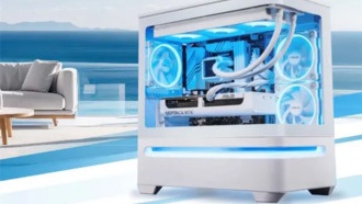 Asus представила компактный корпус AP202 «Остров света» с изогнутым стеклом за 649 юаней