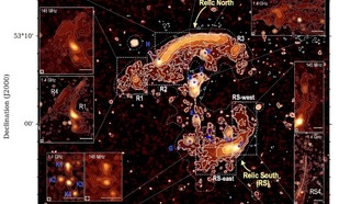 Астрономы изучили «Колбасный» кластер на сверхнизких радиочастотах