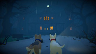 Co-op игра Haunted Paws: два пса в поисках хозяина в жутком доме