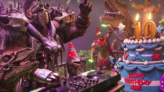 Ark: Survival Ascended отмечает 10-летие визуальным апгрейдом и «костюмом на день рождения»