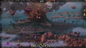 Dark Switch — фэнтезийный градостроительный симулятор с вертикальным городом на гигантском дереве