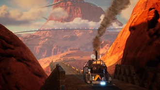 В Railborn можно построить поезд-базу с подземными пещерами и аквариумами