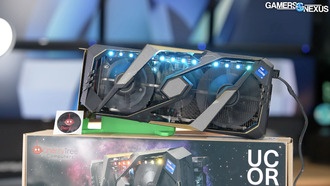 Компания CherryTree встроила мини-ПК NUC в корпус видеокарты — проект GeeFarce 5027 POS