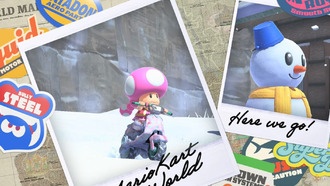 Как делать стильные фото в Mario Kart World