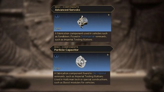 Как получить конденсаторы частиц и улучшенные сервоки в Dune: Awakening