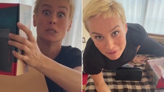 Бри Ларсон в восторге от Nintendo Switch 2 и устроила яркий анбоксинг