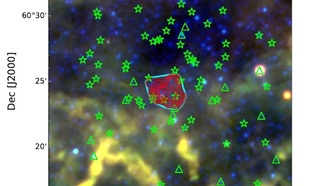 Астрономы исследовали рассеянное скопление Berkeley 65