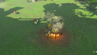 Как приготовить овощную кашу в Zelda: Tears of the Kingdom