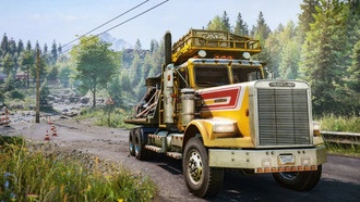 Для SnowRunner выпустили DLC Freightliner & Western Star с двумя мощными грузовиками