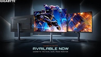 Gigabyte представила игровой монитор M27UP с тактильным переключением режимов