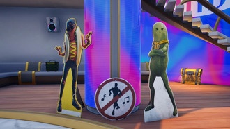 Секретная пасхалка в Утопия-Сити в Fortnite