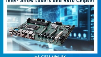 MSI представила компактную материнскую плату MS-CF23 для встраиваемых систем с процессорами Intel Arrow Lake-S