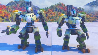 Бастион в Overwatch 2 станет меньше на 10% для повышения живучести