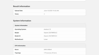 Redmi K Pad Compact Gaming Tablet появился в Geekbench с Dimensity 9400+ и Android 15