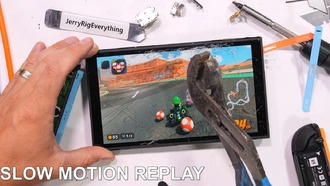 Экран Nintendo Switch 2 выдержал 50 ударов плоскогубцами