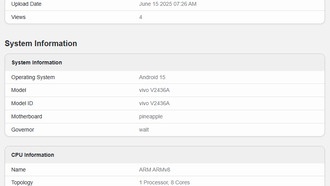 Vivo X Fold 5 получил Snapdragon 8 Gen 3, подтверждает бенчмарк Geekbench