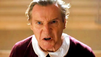 Лиам Нисон и Памела Андерсон в трейлере ремейка «Голого пистолета»