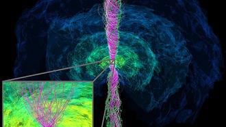 Учёные впервые смоделировали формирование джета после слияния нейтронных звёзд