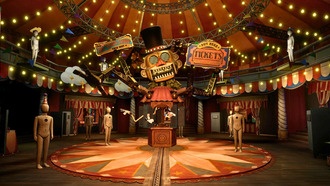 Как сбежать из зала карнавала Big Top в FNAF: Secret of the Mimic