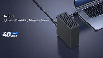TerraMaster представила D4 SSD — 4-дисковый флеш-накопитель с пропускной способностью до 40 Гбит/с