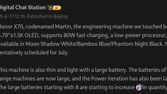 Утечка данных раскрыла дизайн и характеристики смартфона Honor X70