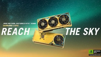 ASUS ROG представила видеокарту GeForce RTX 5080 Dhahab CORE OC Edition с золотым дизайном