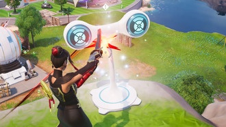 Как попасть по тренировочным мишеням на геройских аванпостах в Fortnite