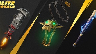 Все мифические и экзотические виды оружия в Fortnite Blitz Royale