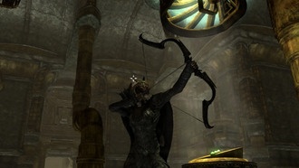 Как получить Чёрный дворфский лук судьбы в Skyrim