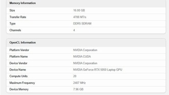 Мобильная RTX 5050: производительность на уровне RTX 4060 с поддержкой DLSS 4