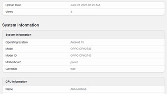 Oppo Reno 14F 5G с Snapdragon 6 Gen 1 появился в Geekbench
