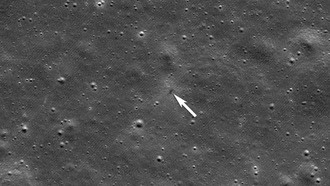 NASA опубликовала снимки места крушения японского лунного модуля