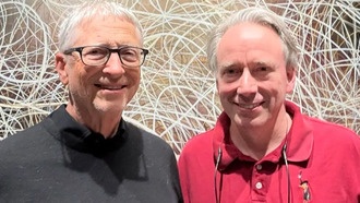 Билл Гейтс и Линус Торвальдс впервые встретились за ужином