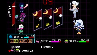 Deltarune: Гайд по бою с Ланино и Эльниной