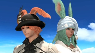 Final Fantasy 14 наконец-то исправляет проблему с головными уборами для рас Viera и Hrothgar