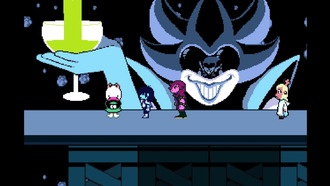 Deltarune: Гайд по победе над боссом Гига Королевой