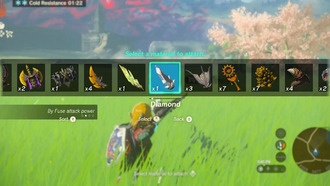 Как дублировать предметы в The Legend of Zelda: Tears of the Kingdom (версия 1.4.1)