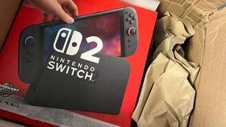 Покупатель получил повреждённую коробку Switch 2 и компенсацию 100 евро от Amazon
