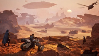 Лучшие улучшения для песчаного мотоцикла в Dune Awakening