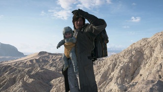 Прохождение первого задания в Death Stranding 2: Возвращение домой с Лу