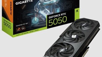Gigabyte представила три видеокарты GeForce RTX 5050, включая низкопрофильную модель