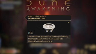 Где найти диамантиновую пыль в Dune Awakening