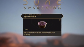 Как получить осадок пряности в Dune Awakening
