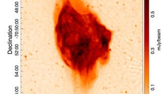 Астрономы детально изучили остаток сверхновой SNR J0450.4−7050 в Большом Магеллановом Облаке
