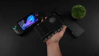 Прототип внешней видеокарты RTX 5060 для портативных ПК показал потенциал Blackwell