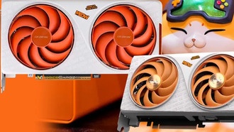Colorful выпустила необычные видеокарты RTX 5050 Meow с котами и оранжевыми вентиляторами