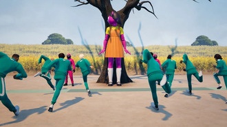 В Fortnite появился официальный редактор уровней по мотивам «Игры в кальмара»