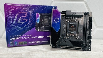 Обзор мини-ITX материнской платы ASRock Phantom Gaming B860I Lightning Wi-Fi